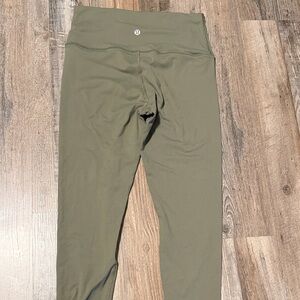 Lululemon Olive Green Leggings